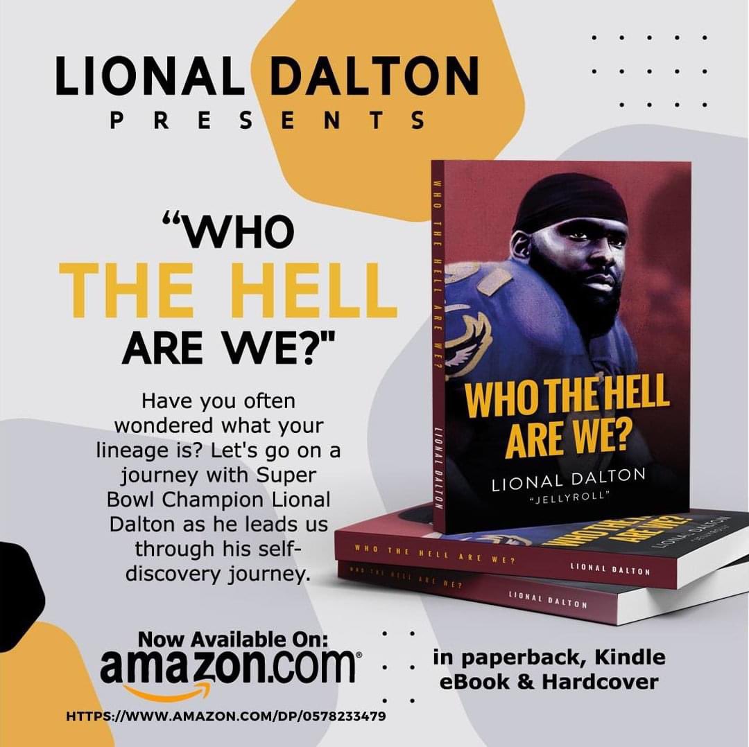 My 1st published book, “Who The Hell Are We” is now for sale on #Amazon!! I put my heart and soul into this book which talks about my #selfdiscovery journey! Pick one up today!
#author #authors #AuthorLife #nfl #football #RavensFlock #ravens 

amazon.com/dp/0578233479