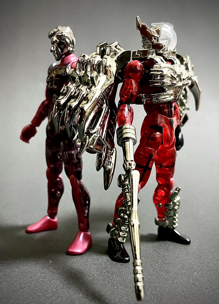 ミクロマン200X！ ミクロフォースコマンダーとアクロスコール。 この