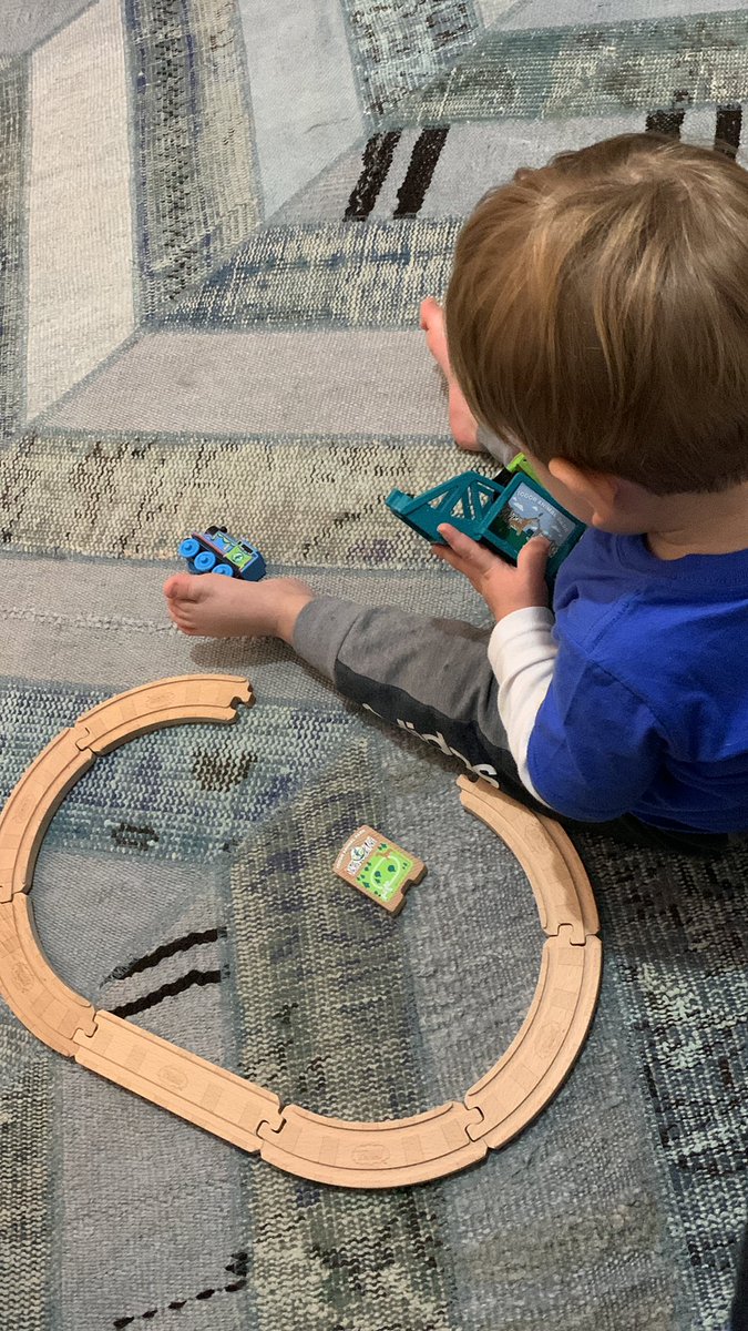 NewBitcoinInfo's tweet photo. Proud Dad moment. Toy is for kids 3+ and he’s 1.5 yrs old, not using it “properly” but he’s locked in, exploring and finding his way! #futuredegen #Legacy #miocuore https://t.co/MJqrhmvibl