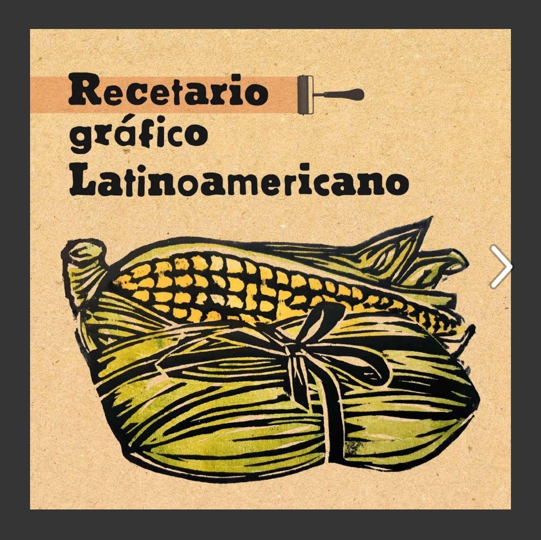 DanielSalinas00's tweet photo. Esto está súper chulo: un Recetario Gráfico Latinoamericano en el que talleres y artistas de la gráfica de todo Latinoamérica comparten recetas tradicionales de su región o recetas con algún valor especial personal.
https://t.co/GwE8OH5Slm https://t.co/OY2WbGUj5h