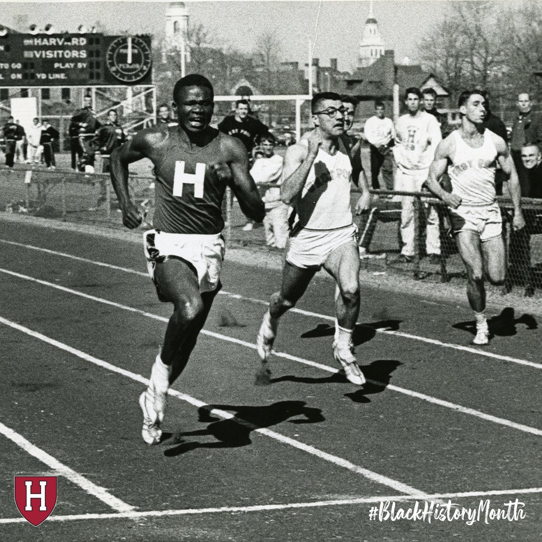 HarvardTFXC's tweet photo. As previously announced, throughout the month of February we here at Harvard Track &amp; Field are going to be celebrating some of incredible alums in honor of #BlackHistoryMonth 

Kicking that off for us is Aggrey Awori '65! 

#GoCrimson #OneCrimson https://t.co/DyFrgJuCt3