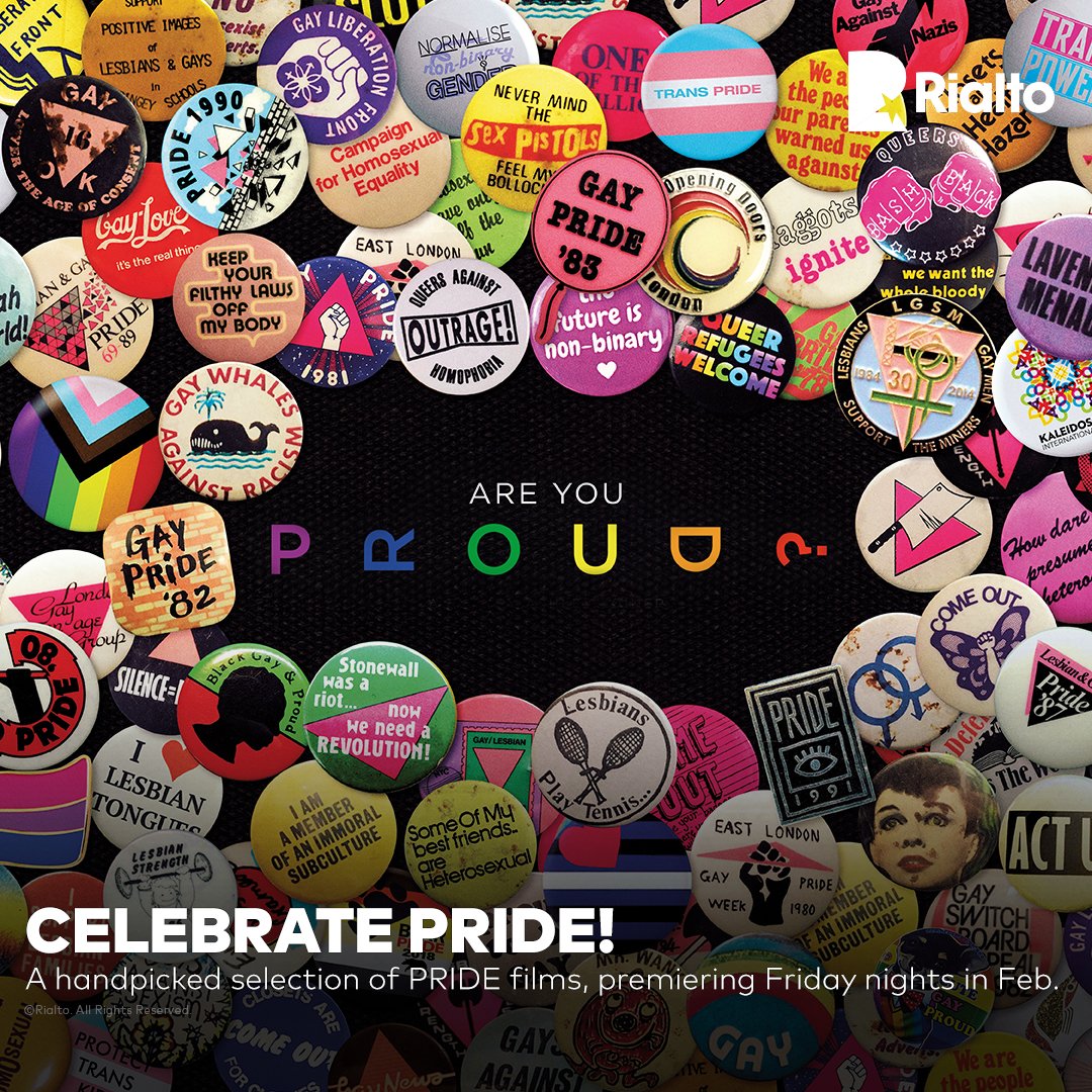 Celebrate Pride every Friday night in Feb with <a href="/RialtoChannel/">Rialto Channel</a> 🥳🏳️‍🌈

Film highlights include Supernova, Welcome To Chechyna, Supernova, Light in the Water, Are You Proud? and Little Girl. #PrideMonth