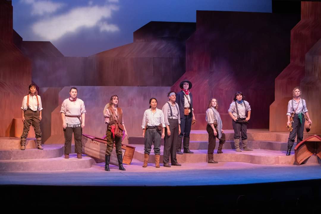 MariaMikheyenko's tweet photo. @thejohnnoble 
Hi John, I hope you &amp; your loved ones are all healthy, &amp; you are busy with fun new projects. 

I am grateful to finally be back "home" onstage in a fantastic play Men On Boats with an amazing cast, playing 19th century explorers, and loving every moment. xo https://t.co/XIDspkLpN0