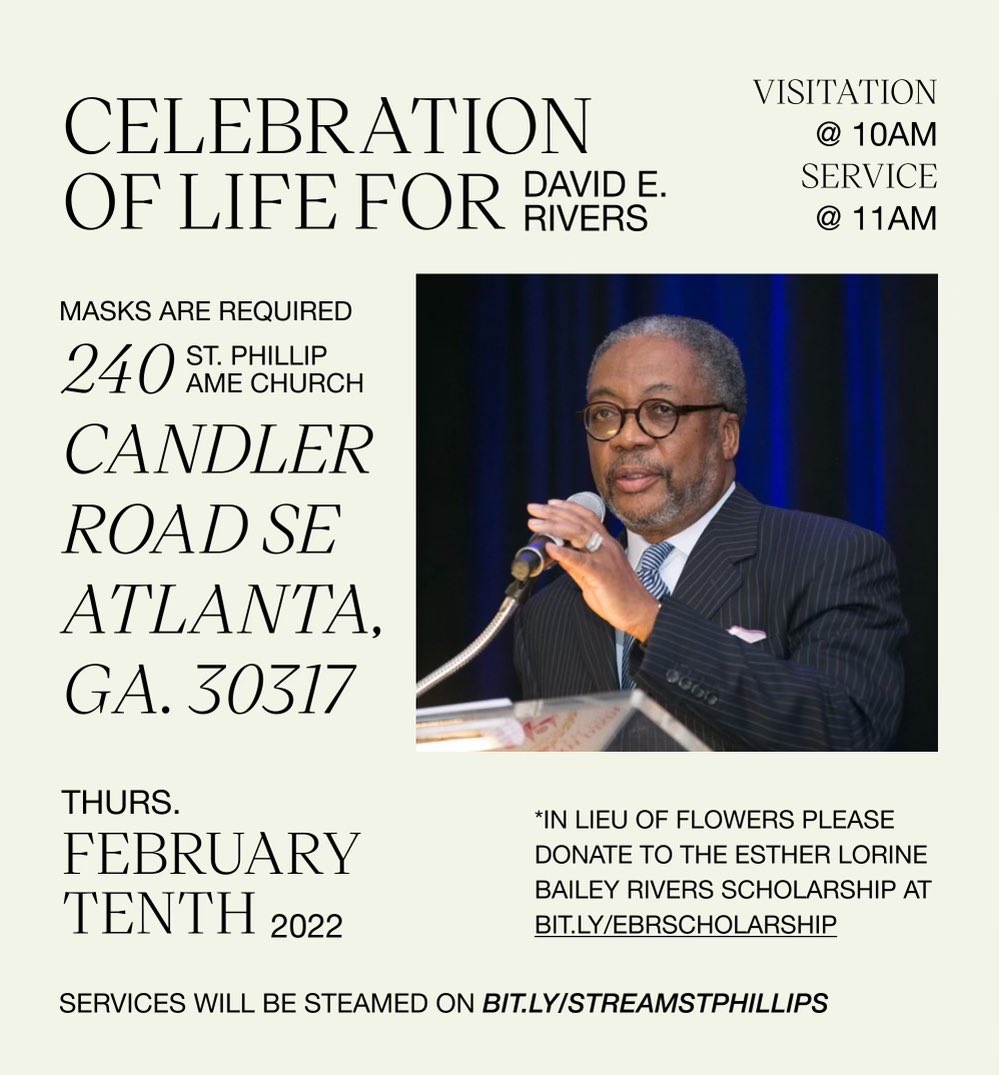 officialnchd's tweet photo. Forever in out hearts. Your legacy lives on. Rest in Perfect Peace, Dr. David E. Rivers.  Leader. Public Servant. Health Disparities Champion. https://t.co/QkCmC82h1p