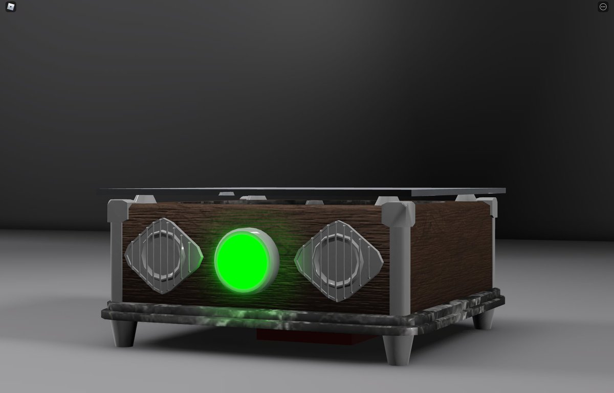 BlackoutCedar's tweet photo. Two cool pieces of furniture for @PlayRoverse I modeled, One is a random number generator and a arrow spinner. #RobloxDev https://t.co/NCtvybPcTo