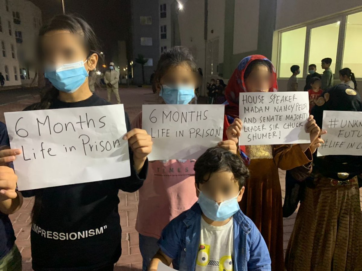 ahmadsmohibi's tweet image. Afghan children at EHC in Abu Dhabi 

@USAinUAE @POTUS @POTUS @unicefchief @UAEMissionToUN @StateDeptSpox @AlliesWelcome