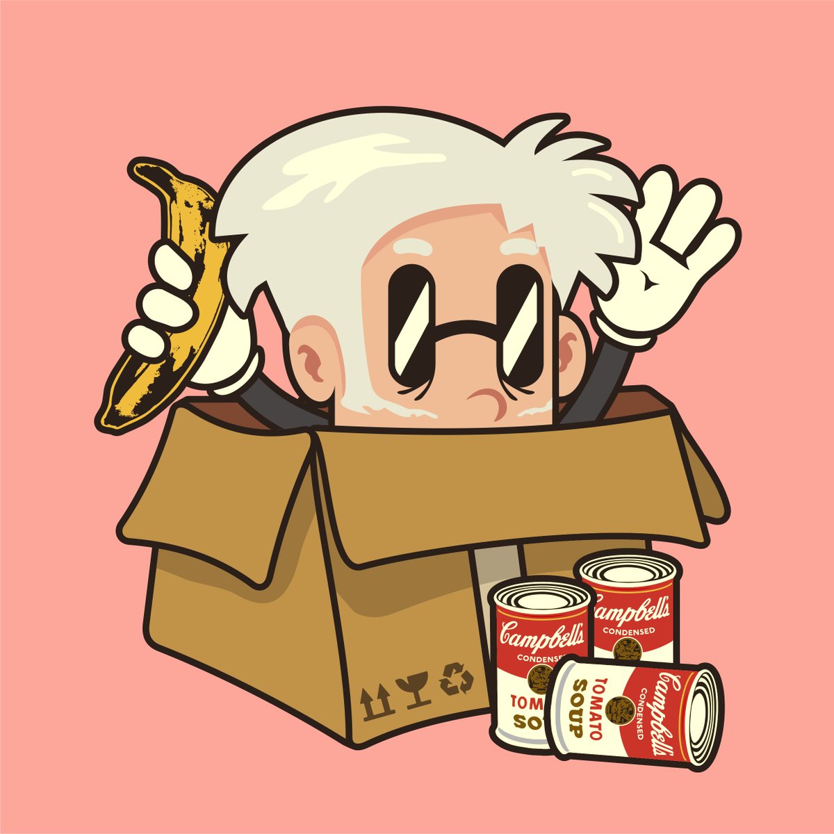FIRSTOakaBOXD's tweet photo. GM GN 
CheckThisOut 
@opensea
 
Mr.CB #004 (Andy Warhol)
1/1 ed.

Only 0.008 $ETH

Meet &amp; collect them at: https://t.co/MadARbZeDF

#NFT #nftart #nftcollector #NFTCommunity #nftcollection #NFTdrop #nftcollectible #openseanft #polygonNFT #rarenft #cryptocurrency #MRCB #MRCBToon https://t.co/snoyAfF7UE