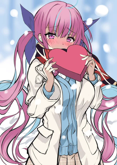 バレンタインあくたんwip🍫💝 