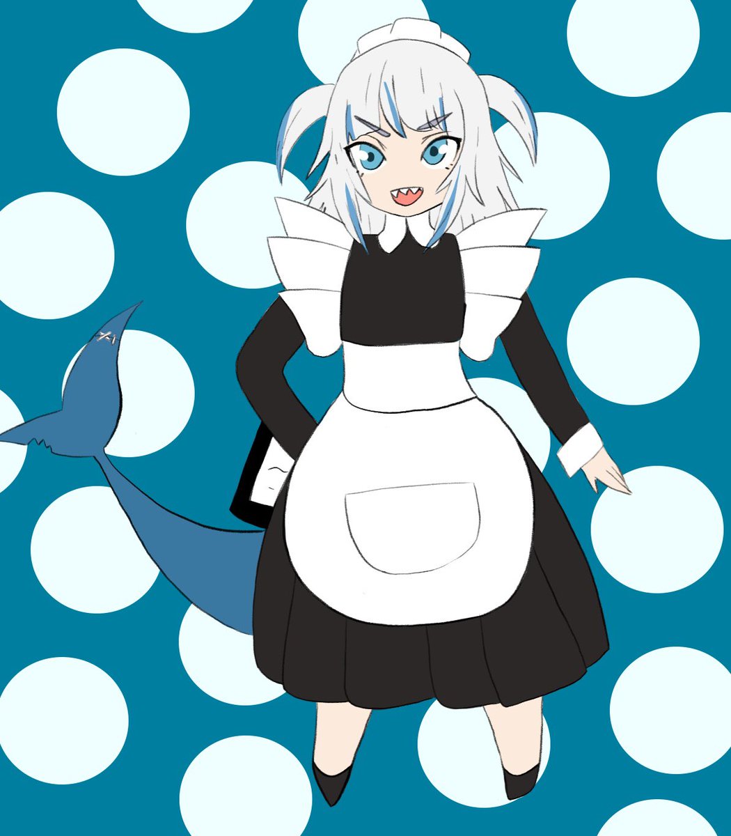 sakiiholic's tweet photo. 3/4 Holo-maids
 #chumbuds #gawrt #hololive https://t.co/HXKfAqNsz0