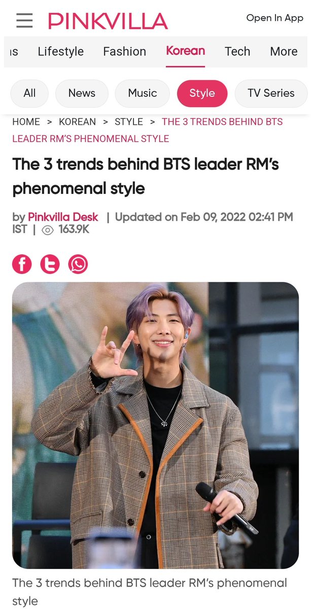 RMGlobalUnion's tweet photo. "From subtle elegance to experimental trends, the BTS leader never shies away from rocking a look...While #RM loves trying new trends, he always stays true to his signature style and even while experimenting manages to keep things classy and sophisticated."

#방탄소년단RM Namjoon https://t.co/IfLXsqgtkM
