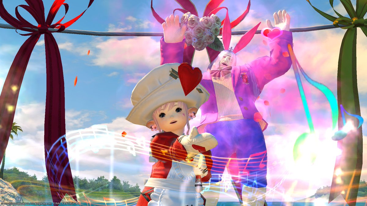 Krieby's tweet photo. おはララです～！Happy Valentione's! #FFXIV #FF14 #おはララ https://t.co/AjoQjpEoQD