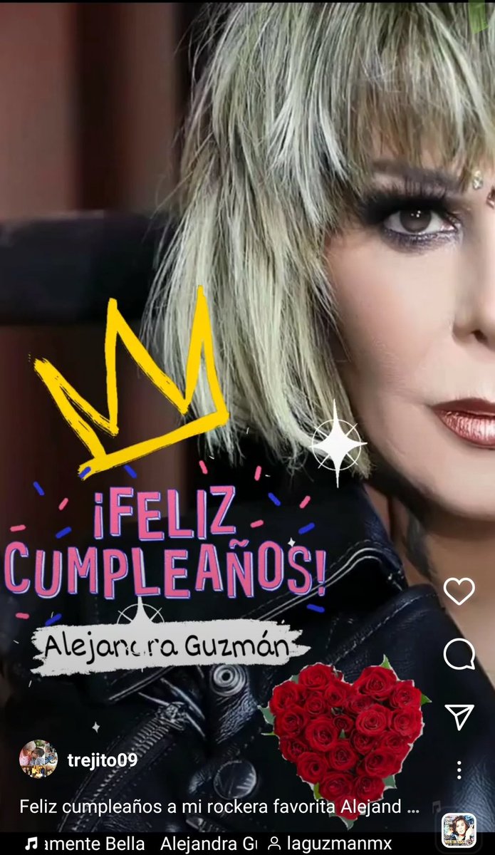 Vanetr3jo's tweet photo. Feliz cumpleaños mi rockera favorita, deseo una larga vida llena de mucha salud y de mucho rock. Te amo 🤟🏻👑💞🎊🎂🎉🎈🎈🌹🌹🌹🌹🌹🌹🌹🌹🌹🌹🌹🌹🌹🌹🌹 https://t.co/lAouOWUWC1
