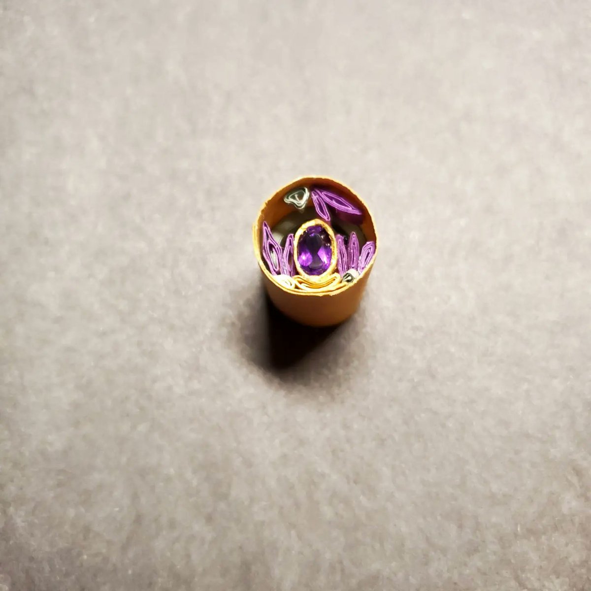 Bobsmetablunts's tweet photo. Amethyst in the Rough a rare and unique filter a gemstone set in 24k gold in a Amethyst cave setting. This is a technique I've developed sets a gemstone into a functioning smokeable filter tip. https://t.co/FcJCN2TBZ2