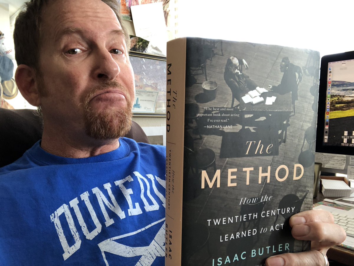 MeisnerActor's tweet photo. Look what I found! #TheMethod "How the 20th Century Learned how to Act". Check it out my little voyeurs, I was honored to have been a tiny tiny part of this ambitious and engrossing project - written by our Twitter friend @parabasis aka #IsaacButler. Bravo! #Meisner #Actor https://t.co/BLFYHYOf9K
