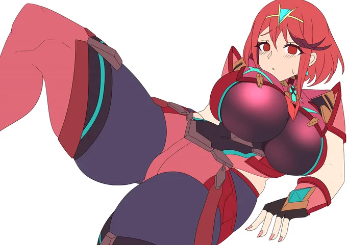 ゼノブレ3情報来たしさっさとこの絵完成させような(1年経った 