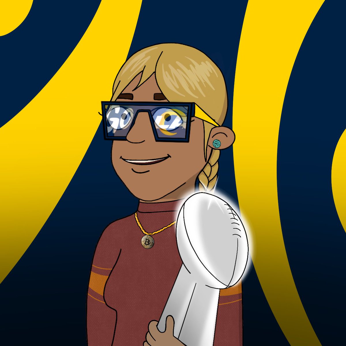 Got a few moms and dads in to help model and test some Super Bowl drip, how many <a href="/CryptoDadsNFT/">CryptoDads ♨️</a> are excited for Sunday!? 🔥🔥🔥 more drip coming 🙏🏻💙