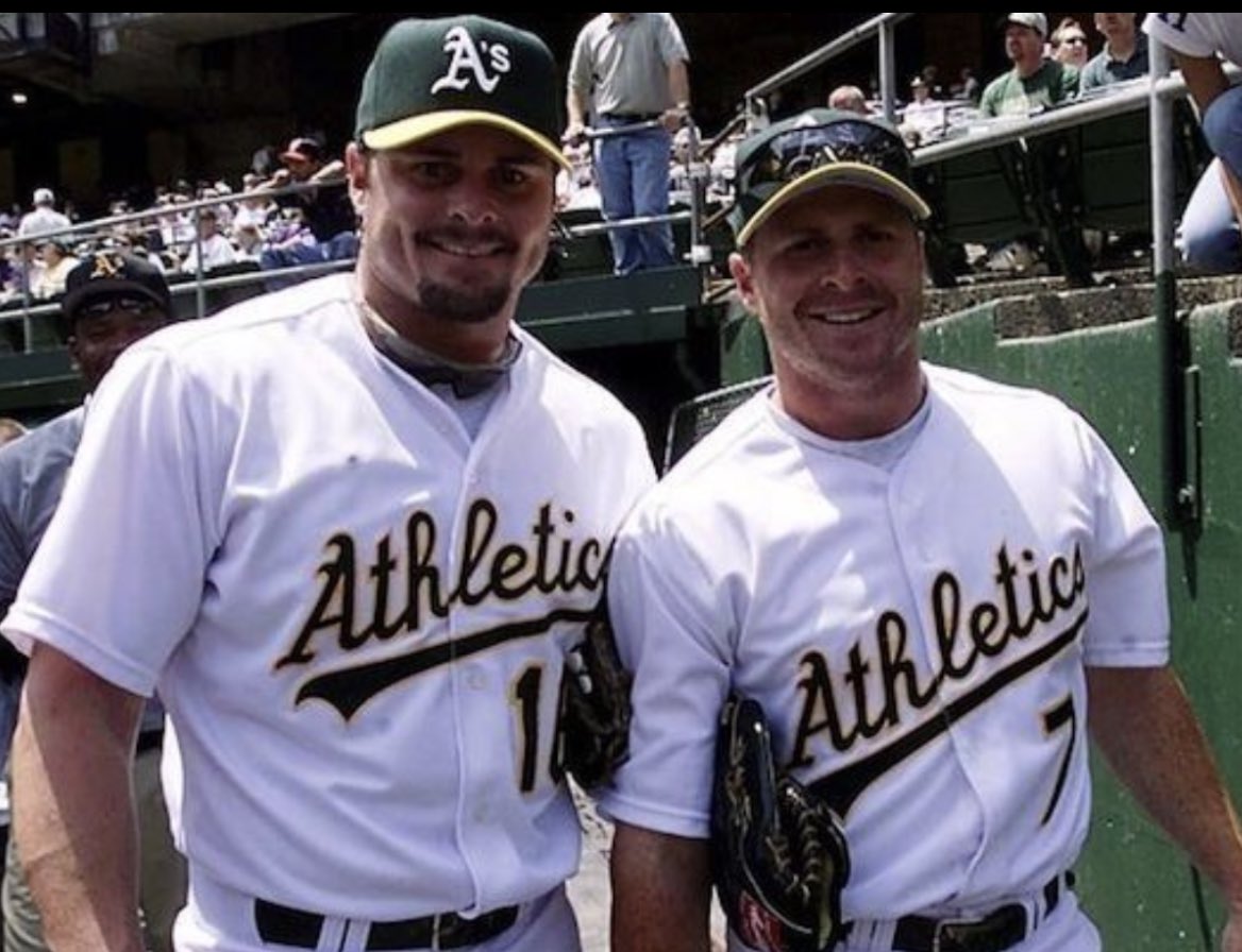 Julian Guilarte on X: This really hurts Jason Giambi is one of my favorite  players of all-time. To see him lose his brother Jeremy at just 47 years  old is though. #RIPJeremyGiambi
