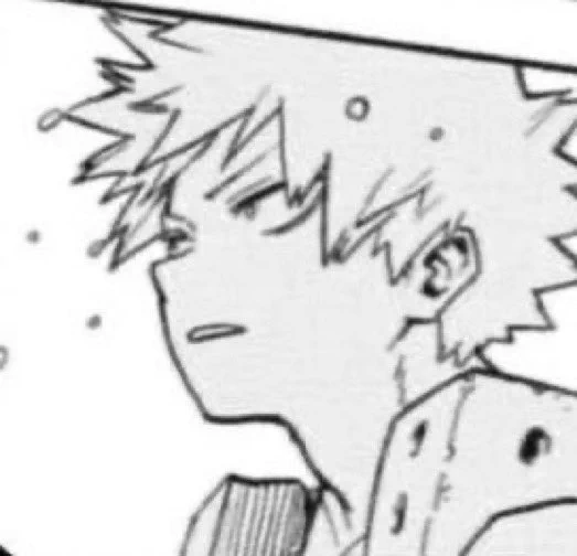 This is the softest look Bakugou has ever shown fight me  