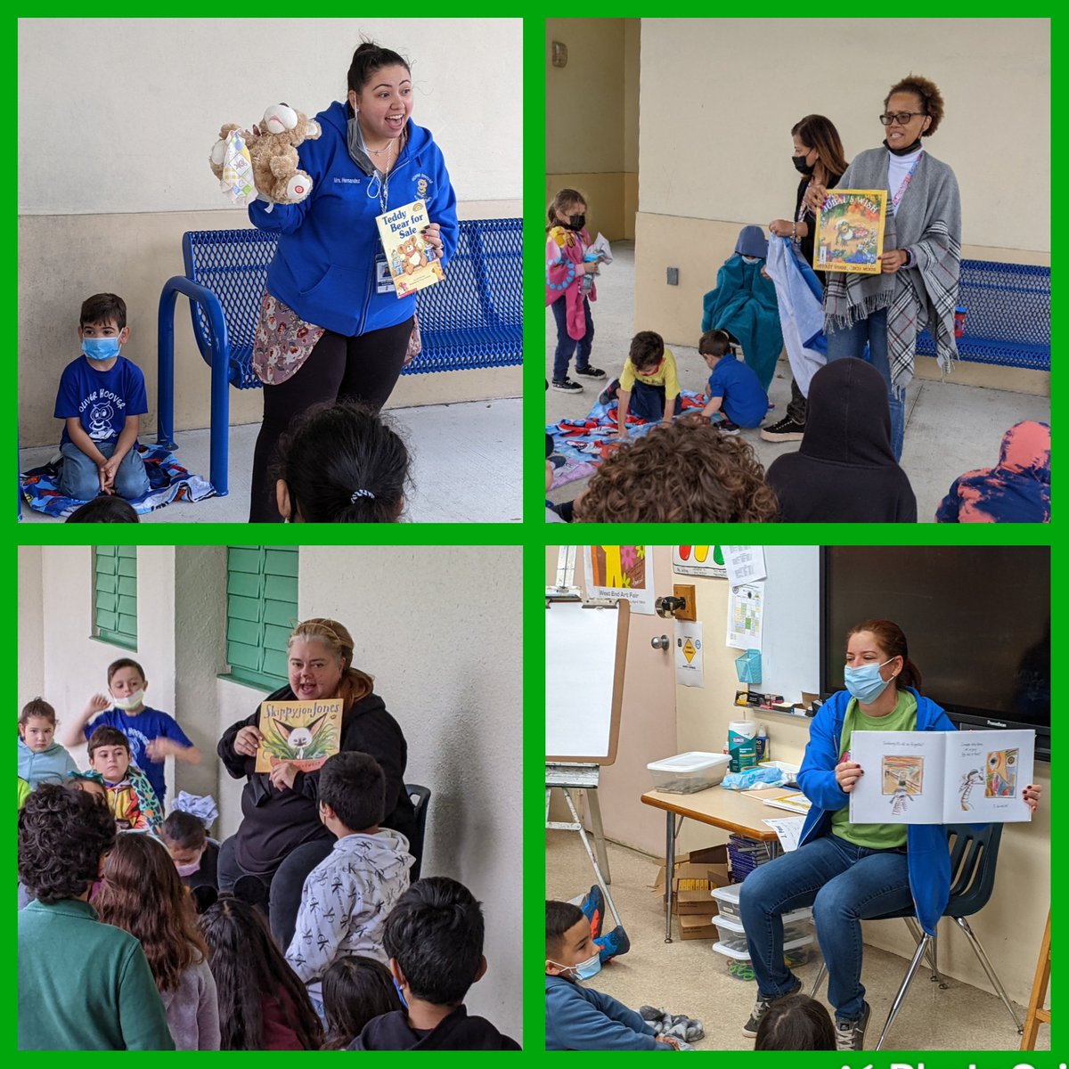 OHESOWLS's tweet photo. The rain couldn't dampen our spirits at today's Literature in the Park!  Some classes participated virtually and some in person, but a wonderful day was had by all.  Here's a few pictures.  More pictures can be found on our website.  THANK YOU to all our amazing readers! https://t.co/n4VJkFlmtd