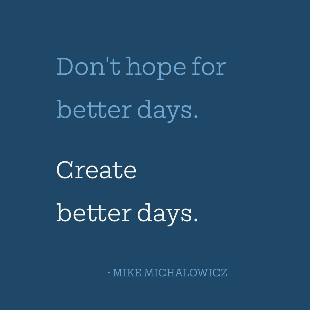 MikeMichalowicz's tweet photo. Remember, you are the conductor in the symphony of your life.
#dailyquote #mmquote #quoteoftheday #inspiration #hope https://t.co/8YIskWvnCc