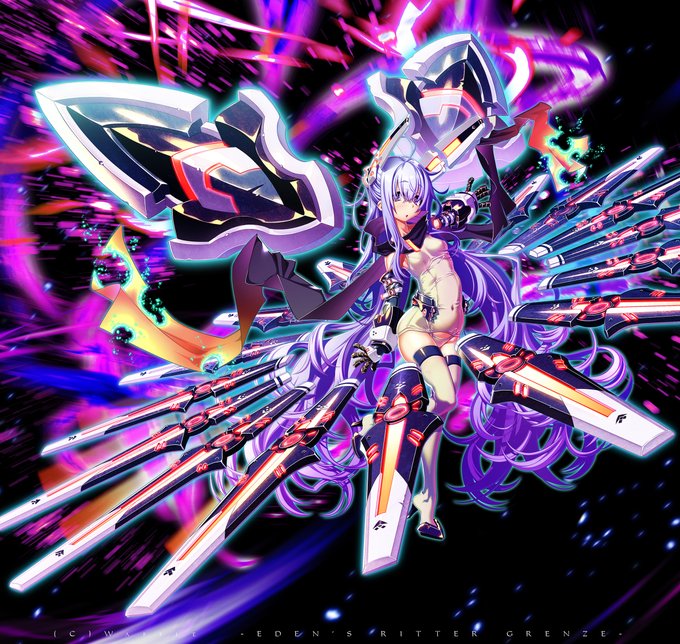 エデンズリッターグレンツェで色々描いております! 