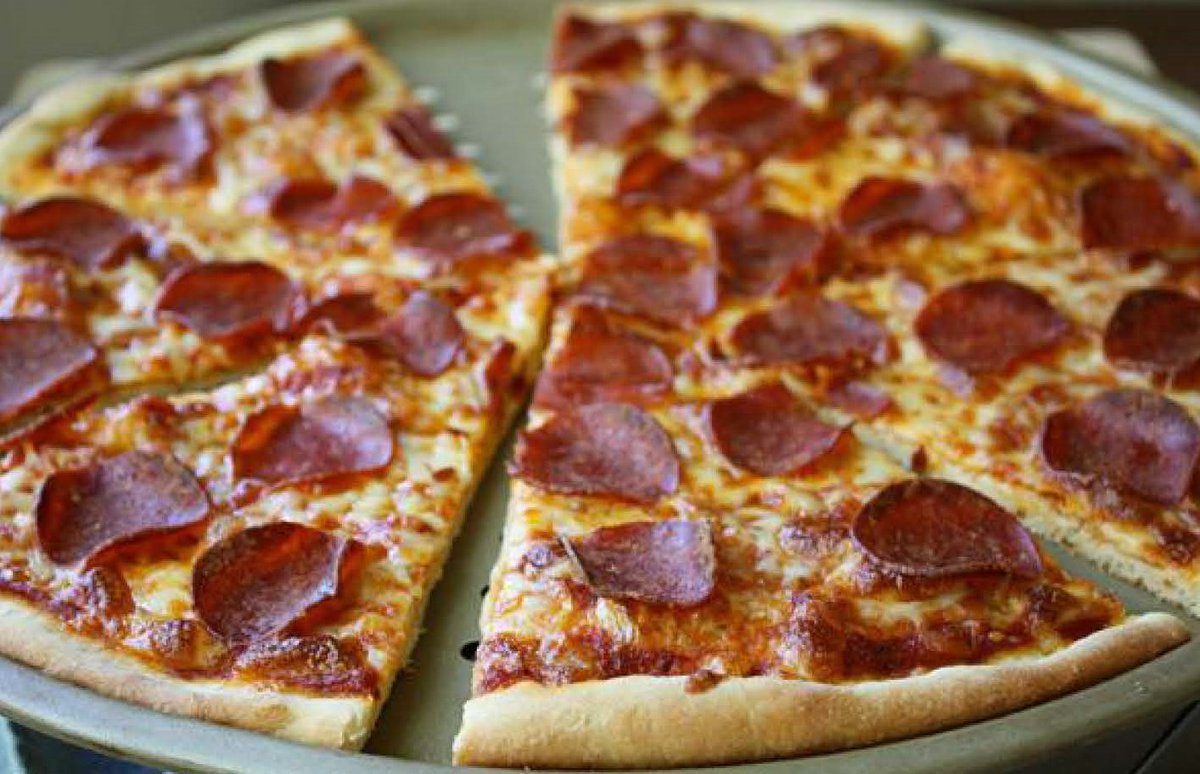 Happy What's your favorite? Chuck Yeager's was pepperoni thin crust, extra marinara sauce