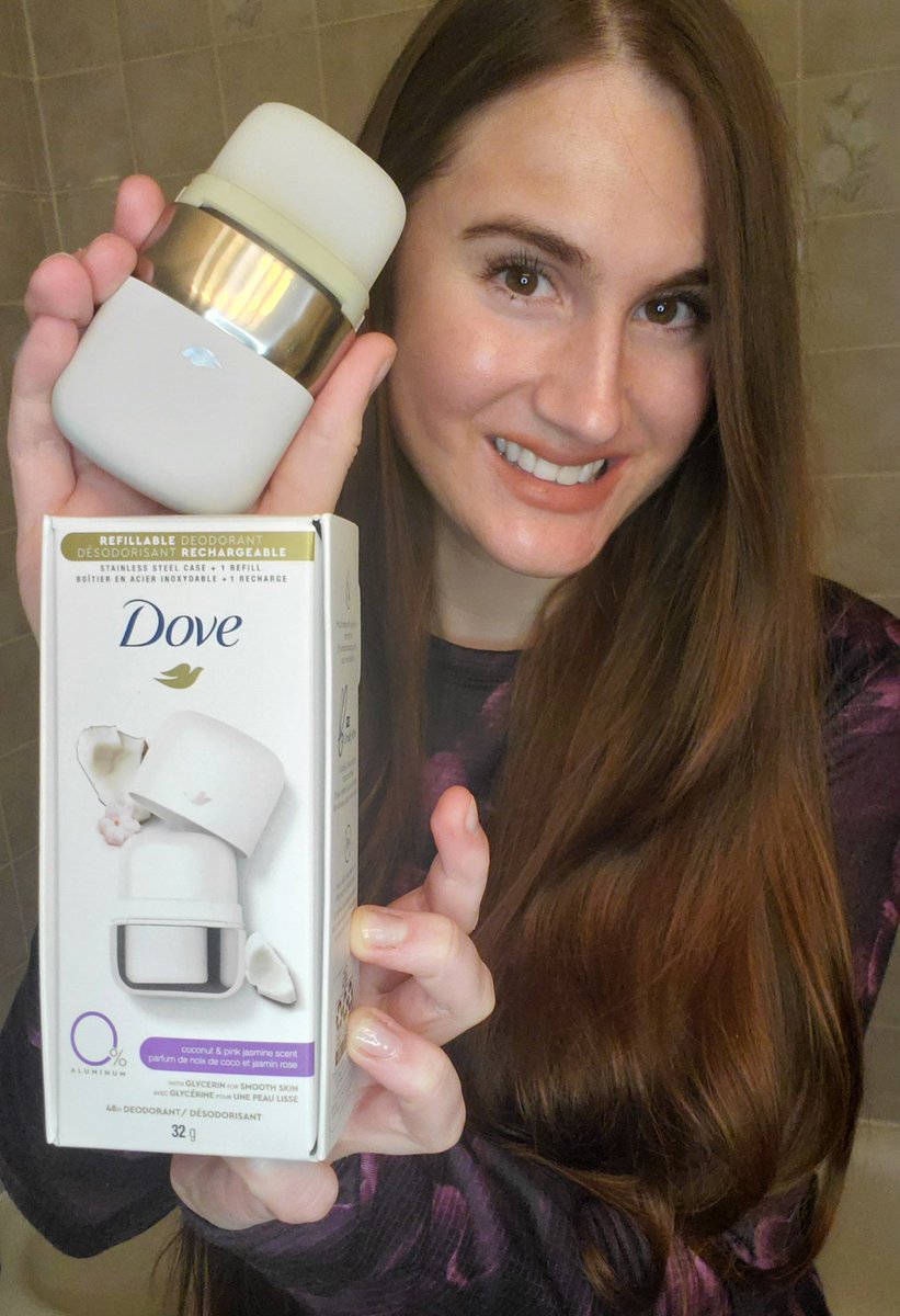 Introducing <a href="/Dove/">Dove</a> first refillable, reusable deodorant! <a href="/ChickAdvisor/">ChickAdvisor</a> #gotitfree #beautyrefillution #productreviewclub