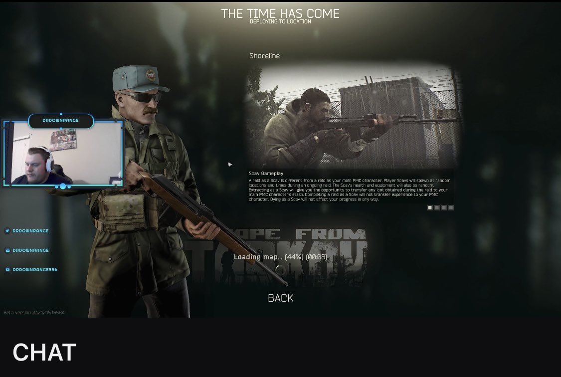 drdownrange's tweet photo. I am now live, streaming @bstategames @tarkov on twitch! Hop in and chat with me while we hopefully survive these skreets! https://t.co/kCV5HFOJag #SupportSmallStreamers #TwitchStreamers #streamer #streaming #EscapefromTarkov #pcgaming #gaming #FPSgaming #twitchtv https://t.co/0dUCBDII3V
