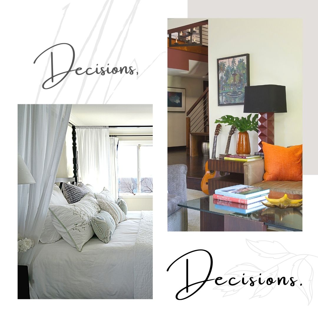 Crisp and clean or rich tones with pops of color...which of my designs would you choose for your #home? #interiordesign