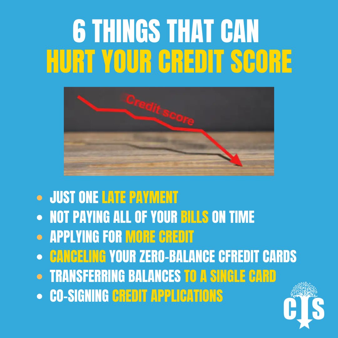 CTScredit's tweet photo. Having good credit may give you more opportunities, but it doesn’t make you invincible. 

There are all kinds of unexpected ways that your good credit score can go down in a heartbeat.

Here are 6 things you may not have known could hurt your credit score.

#creditrepair https://t.co/cjLuSQtlK7