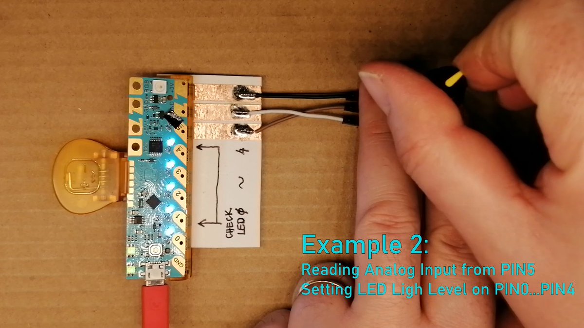 TizedesCs's tweet image. Chibitronics ChibiChip Analog Input - Two Basic Example:

youtu.be/aNTcP-Zc8nQ

@chibitronics #ChibiChip #AnalogInput #Potmeter #VoltageDivider