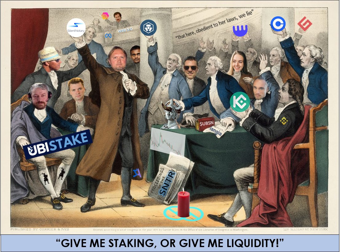 MoshoMils's tweet photo. @UBIX_Network AMA was lights out today. @vadimus01 most important message came at 23:56 https://t.co/UfvZOpBng5. 
After days of trial, tribulation, and filibustering.. we have been given STAKING! It's a $UBSN revolution!!! 
$UBX #UBX @BreusMax @TheWolfOfCrypt6 @SilentNotary https://t.co/XqhXSmUf3X