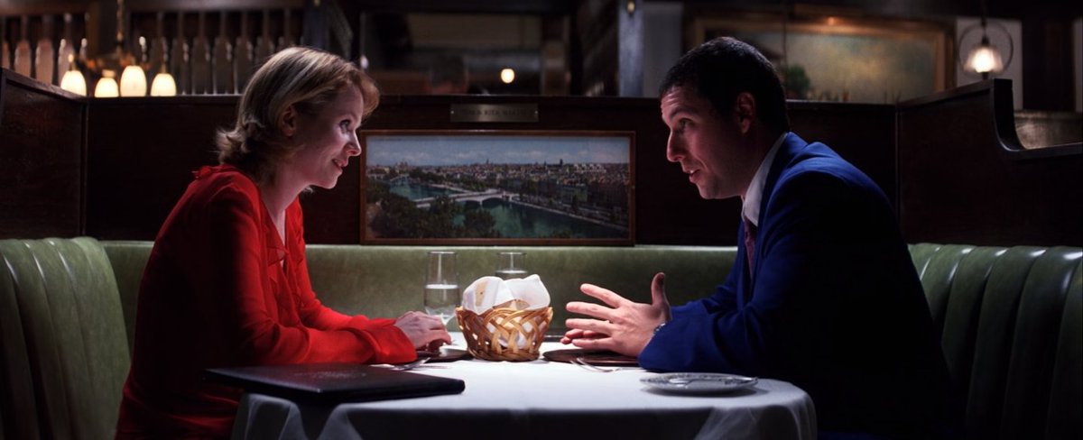 LostInFilm's tweet photo. 'Punch-Drunk Love' (2002, Paul Thomas Anderson). Cinematography: Robert Elswit. https://t.co/OFsR6jSenu