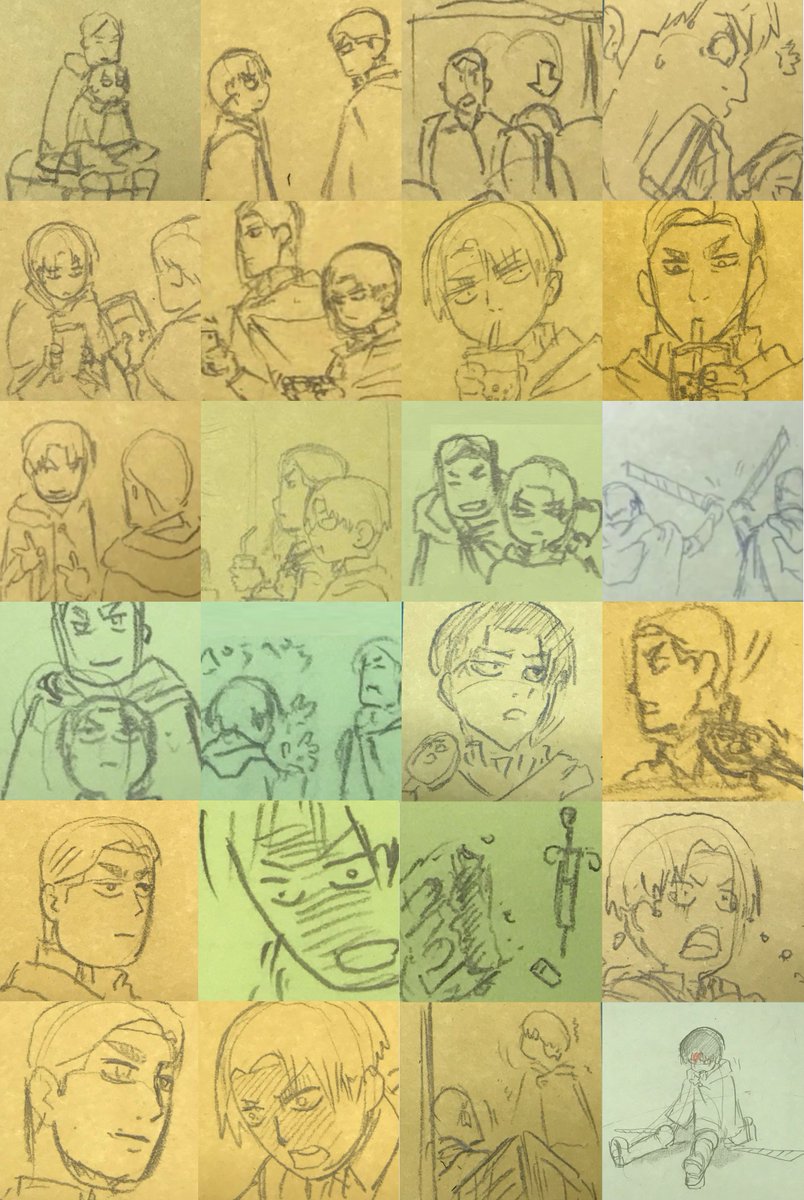 hourly_eruri's tweet photo. Eruri doodles apreciaton post 💖 https://t.co/hRWlWMZ3O2