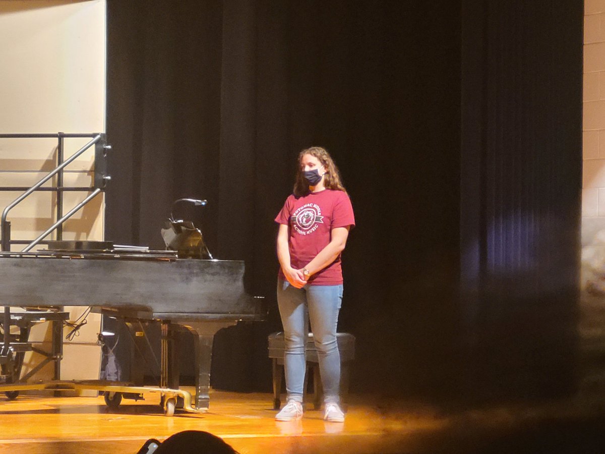 MrSmith1016's tweet photo. Under the fantastic leadership of Choral Director, Mrs. Victoria Kerper, the 8th Grade Potomac MS Chorus, performed spectacularly at the Choral Pyramid Concert!
#PantherPride https://t.co/SX5BbmwSd2