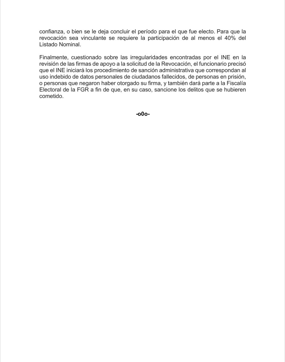 INE_Oaxaca's tweet photo. Boletín #INEOaxaca| INE AVANZA EN LA REVOCACIÓN DE MANDATO.🗳 @edg_arias https://t.co/zQd6dUJVDi
