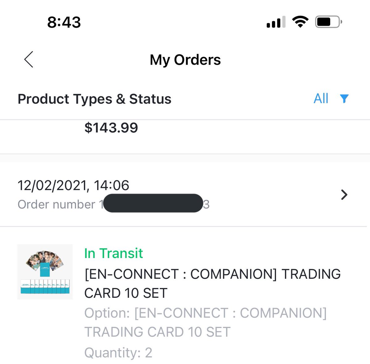 jayhooncart_'s tweet photo. ♡ #veeupdated
⤷ enconnect companion tcs are in transit na to the japan warehouse !! will finally have the total for isf once they arrive pa sa warehouse. https://t.co/USfy9ar1Cj