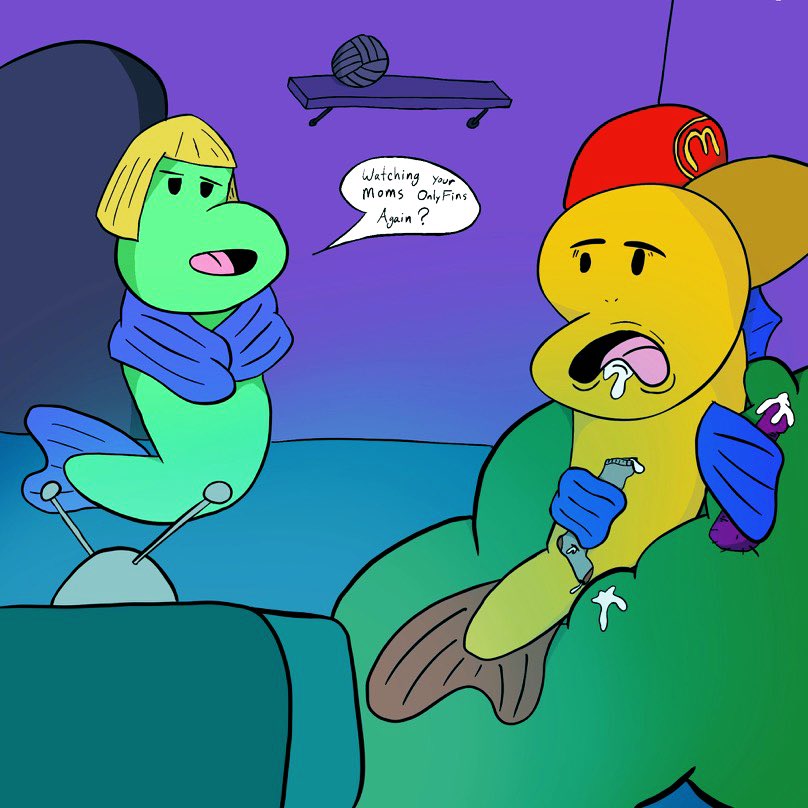 Friend_Exotic's tweet photo. Episode 8 pt 1. - “Onlyfins” ft. @PinkVelvetPony and @jacobdotsol
#ExoticMemeLore #ExoticFishFriends 🎏 https://t.co/YnuJDRpcFw