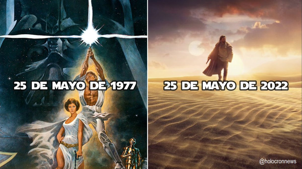 holocron_sw's tweet photo. #StarWars es una saga ETERNA!!

#ANewHope.
#ObiWanKenobi. https://t.co/LKbIapN4Fj