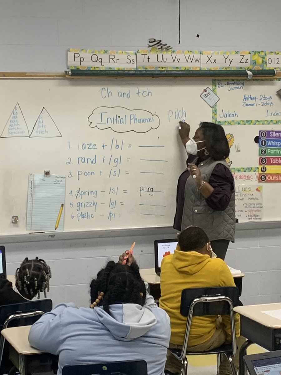 From 2nd to 3rd Grade, Mrs. Jones does an excellent job with word work <a href="/PinkstonPride/">Pinkston Street Elementary</a> #PinkstonStreet #Roaringconnections