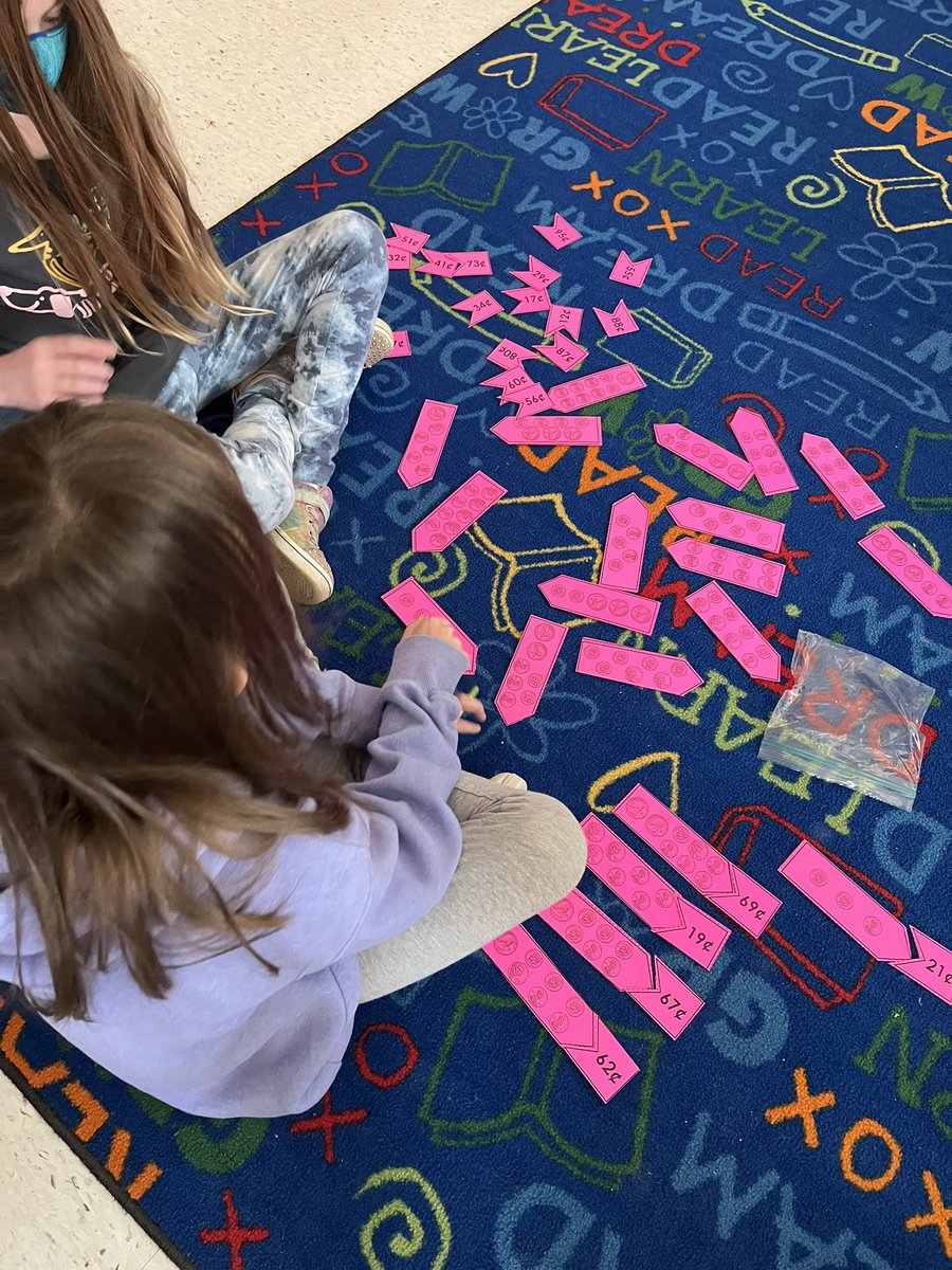 HaycockMrsW's tweet photo. Practicing our math skills is more fun with a partner! https://t.co/YEQD8a2Riu