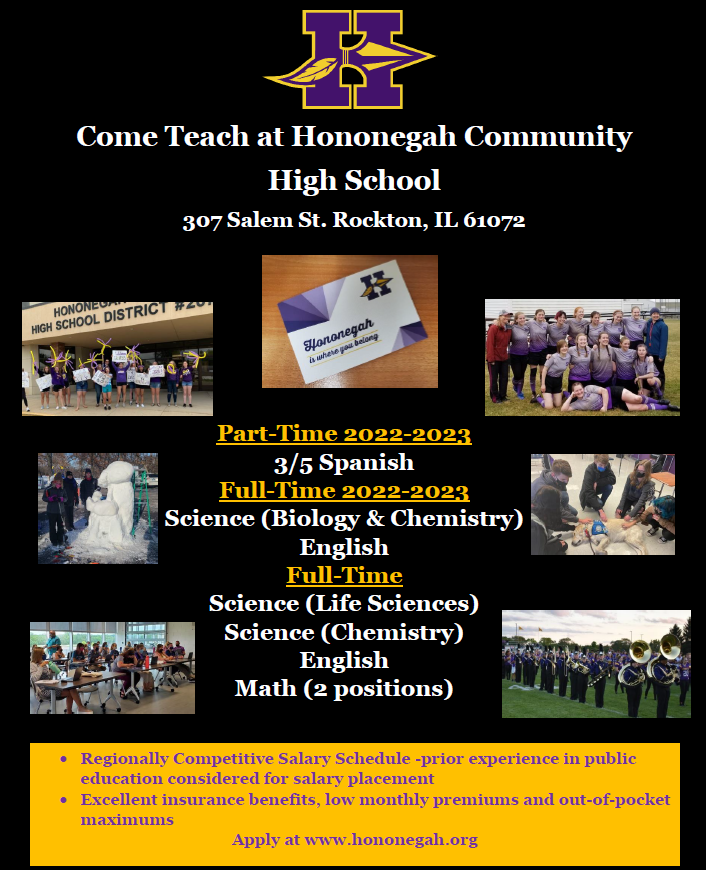 With a variety of teaching positions available, we are excited to prepare for the 22-23 school year. 😄 🎉
Are you getting ready to graduate? 🎓
Do you have years of experience in the region? 🍎  
Apply TODAY! 📝
Please like 👍 and share. 📢