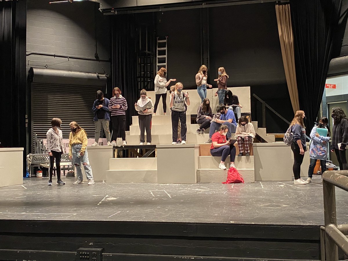 PHSDramaMrGross's tweet photo. Opening night of Ranked A Musical is two weeks away! #youbelonghere #phsdrama https://t.co/MKGTtwTiNc
