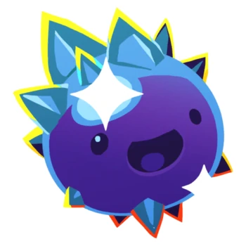 slimeperday's tweet photo. The slime of the day is the Crystal Slime from Slime Rancher! https://t.co/elFZKtuj9d