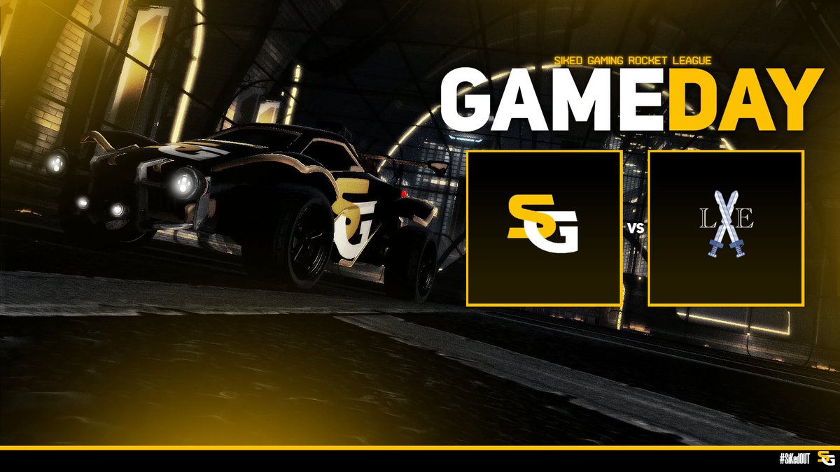 SiKedGG's tweet photo. [#SGRL] 

Tonight we take on #LaEspadas in the @MPLLeague! Looking to improve to 2-0! 

🏎️ @Fours_RL 
🏎️ @JJ_RL0 
🏎️ @ant__RL 

#SiKedOut | #RocketLeague https://t.co/r1TwZnrsjt