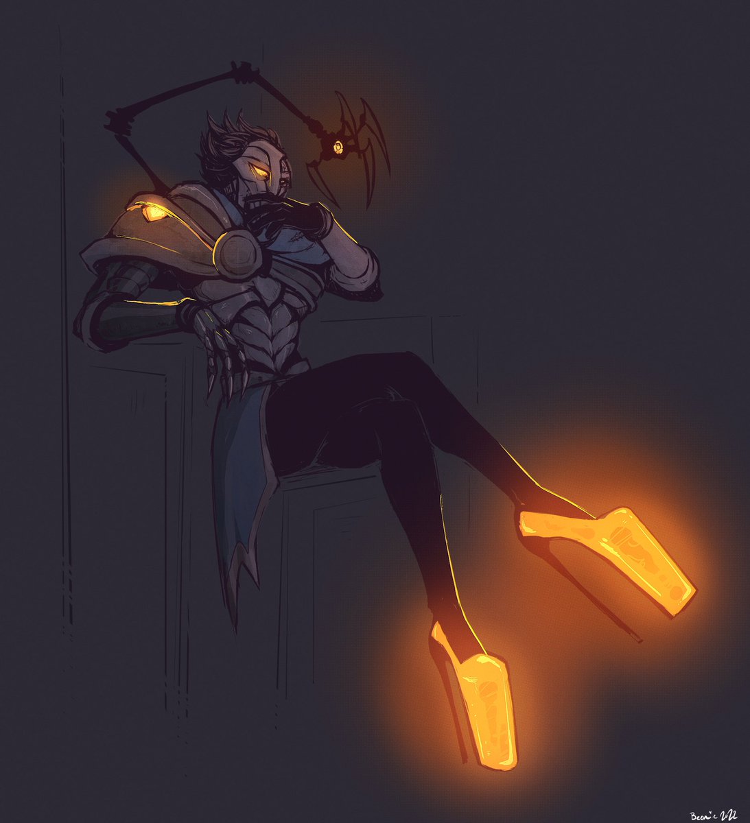 beenie_desu's tweet photo. Assert your dominance

#machineherald #gloriousevolution #Viktor #lol #LeagueOfLegends #arcane #heels #dominance #claws https://t.co/fYw4rwwT93