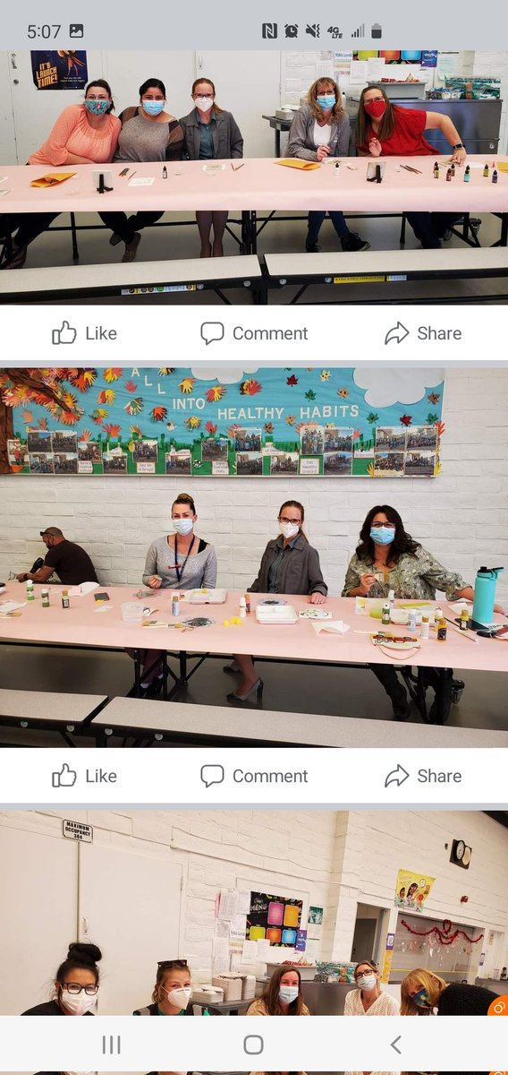 Focusing our #ulesbobcats staff on self care! #bluezone #lakecountyofficeofeducation