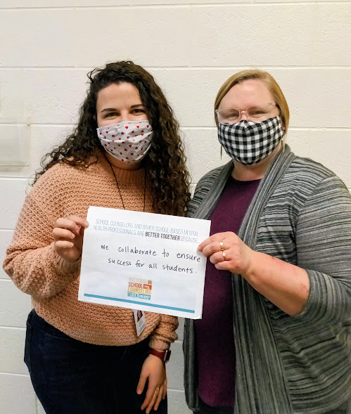 School counselors work with other school based mental health professionals because we are #bettertogether 
Thankful for my awesome school social worker Ms. Huggins! #NSCW22 #ASCA 
<a href="/CounselingGcs/">GCS Counseling Services</a>
<a href="/ReedyForkEle/">Reedy Fork Elem.</a>