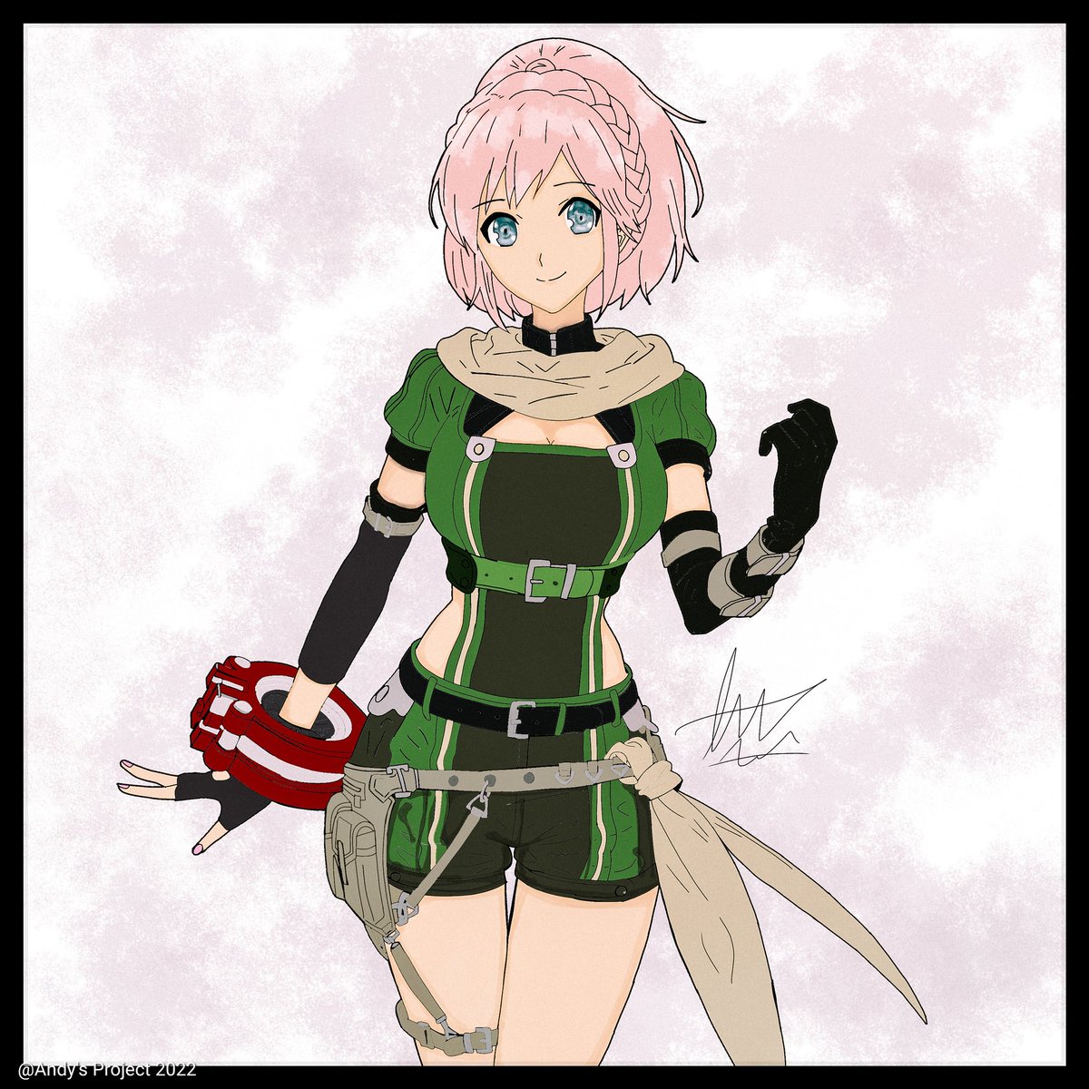 HareKaze4's tweet photo. Kanon Daiba [God Eater]

#re_draw
#GodEater
#ibispaintx https://t.co/HEwlmWYsD5