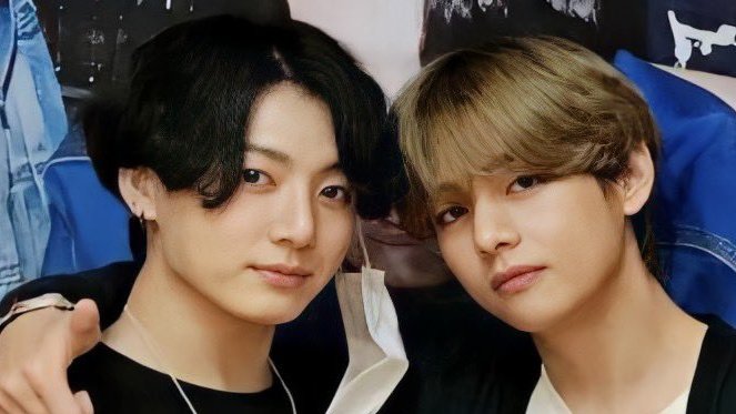 tekooking's tweet photo. when taekook's heads boop https://t.co/KiqMUyNa7D